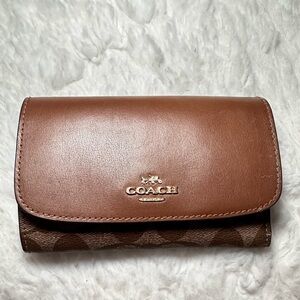 Coach Signature Envelope Wallet